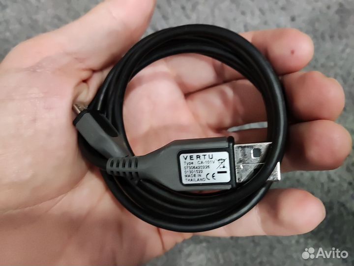 Шнурusb/ micro USB Vertu