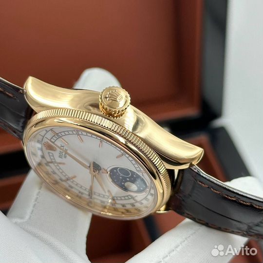 Часы Rolex Cellini Moonphase White Dial