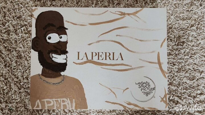 Роспись оригинальной коробки от платья La Perla