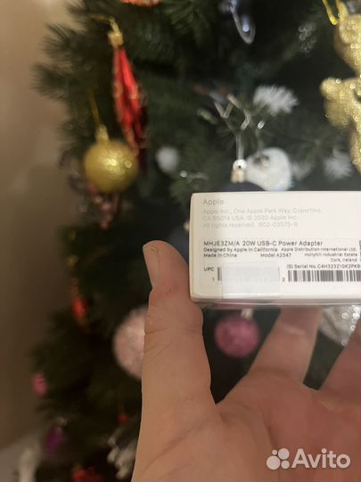 Адаптер apple 20w