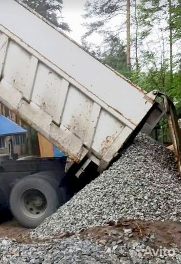 Щебень гравийный