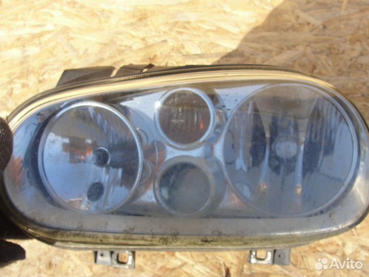 Фара левая с птф volkswagen golf 4