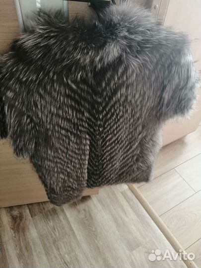 Шуба из песца