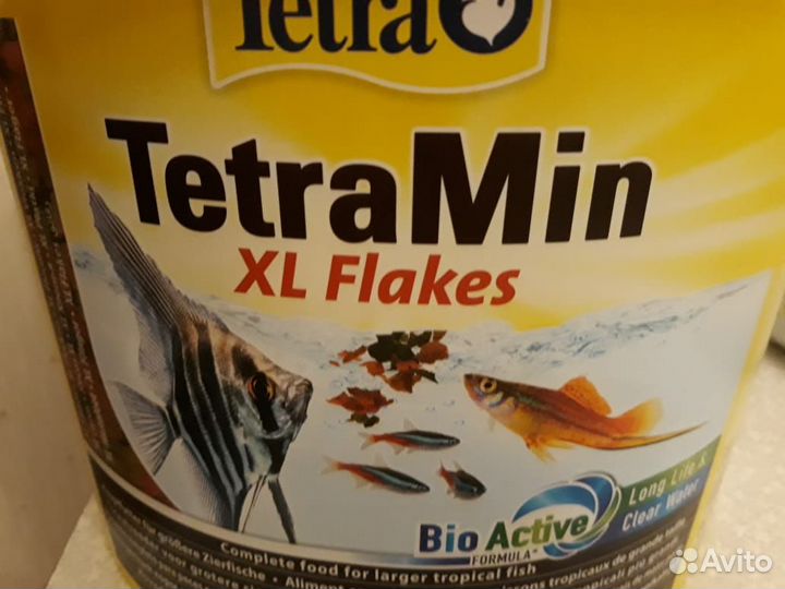 Корм для рыб Tetra min Flakes хлопья