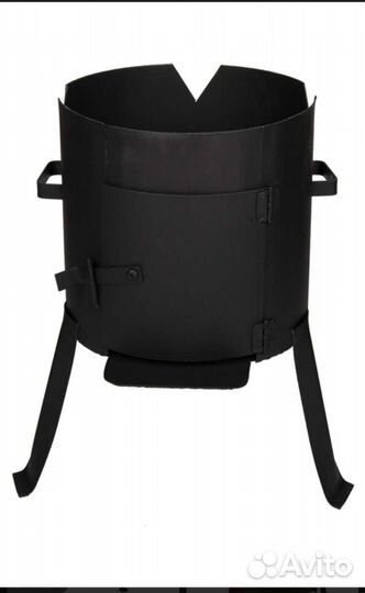 Печка и казан10 литров