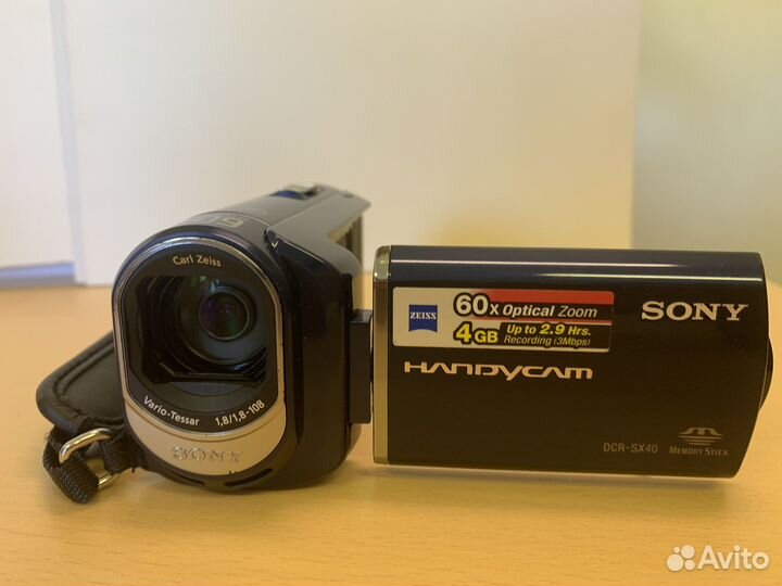 Видеокамера sony DCR-SX40E