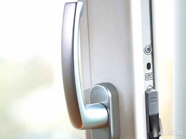 Ремонт окон, фурнитура Россия RAL7717