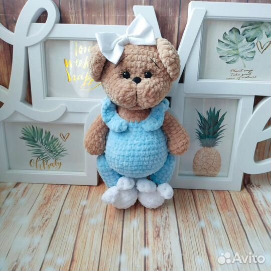 Мишка ручной работы