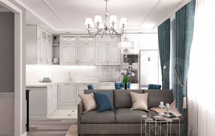 1-к. квартира, 34 м², 4/35 эт.