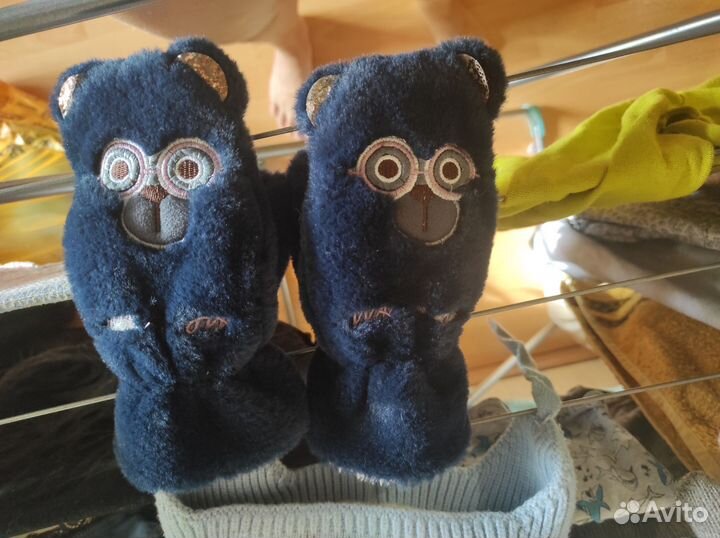 Шапка и варежки