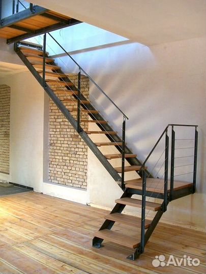 Лестница металл изготовление