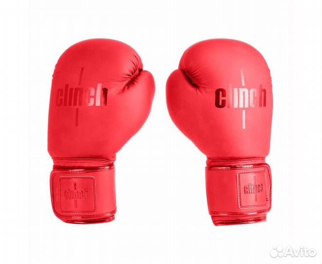 Перчатки боксерские Clinch Mist красные