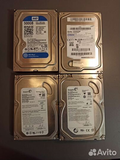 Жëсткие диски(250, 500, 2000)