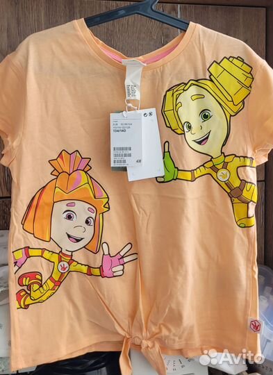 Летний костюм h&m 134