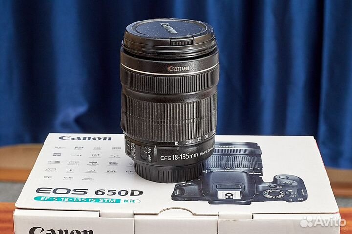 Зеркальный фотоаппарат canon 650d