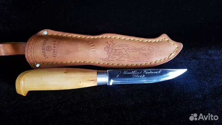 Винтажный охотничий нож J.marttiini finland