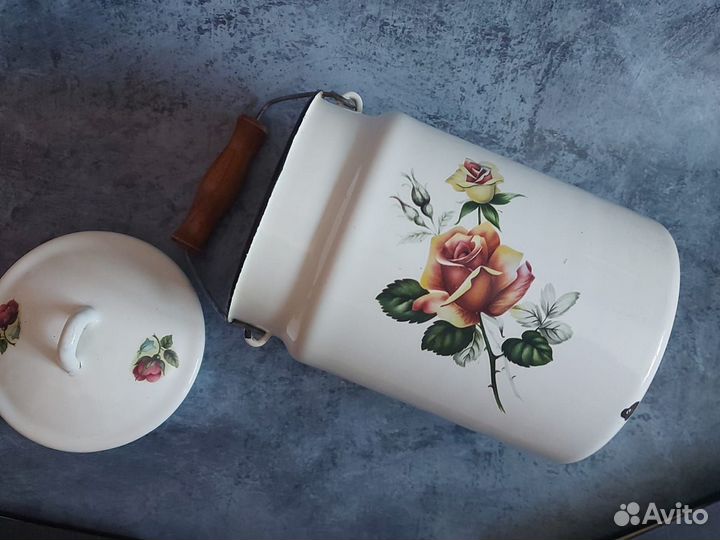 Бидон эмалированный