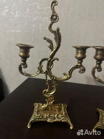 Подсвечник бронза СССР Грузия