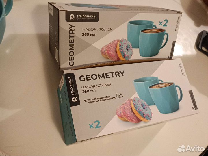 Набор кружек фарфор