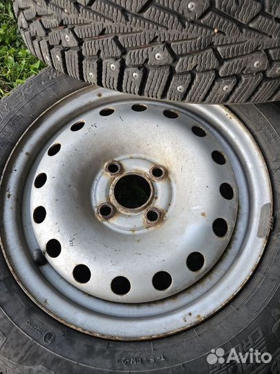 Зимние колеса r14 на lanos