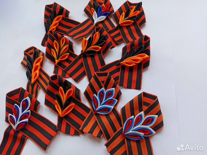 Георгиевская лента брошь