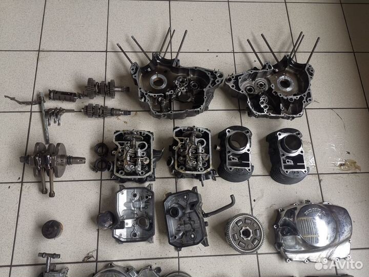 Двигатель в разбор honda vt 400 shadow