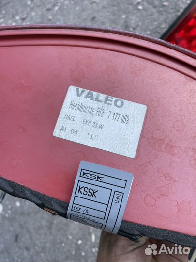 Задние фонари BMW 6 E63 рестайлинг