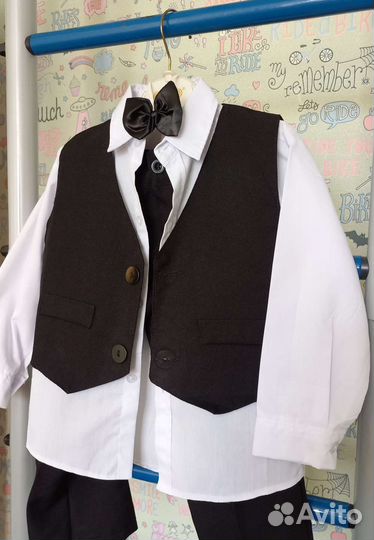 Костюм Тройка на мальчика 2-4 г