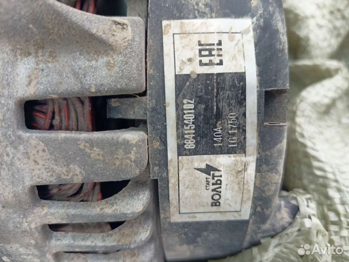 Генератор ssangyong kyron 140A