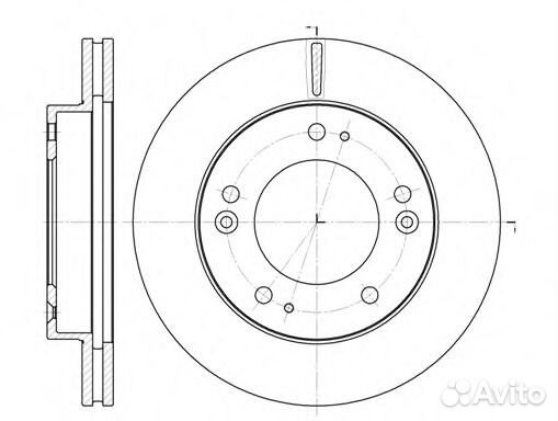 Roadhouse 6790.10 Тормозной диск