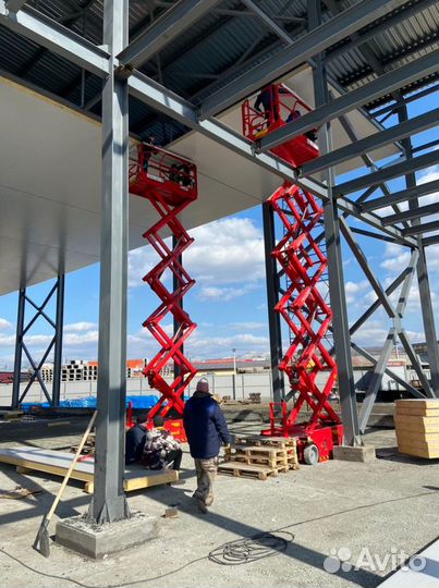 Аренда ножничного подъёмника 8,10,12,14 метров