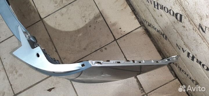 Задний бампер джили кулрей