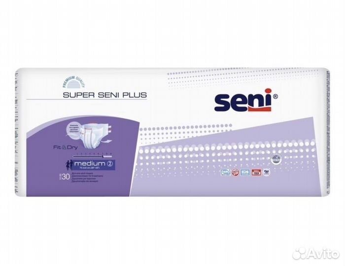 Подгузники для взрослых (2 размер М)