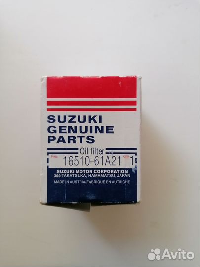 Фильтр масляный Suzuki genuine parts