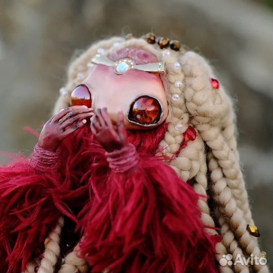 Авторская коллекционная кукла, ручной работы