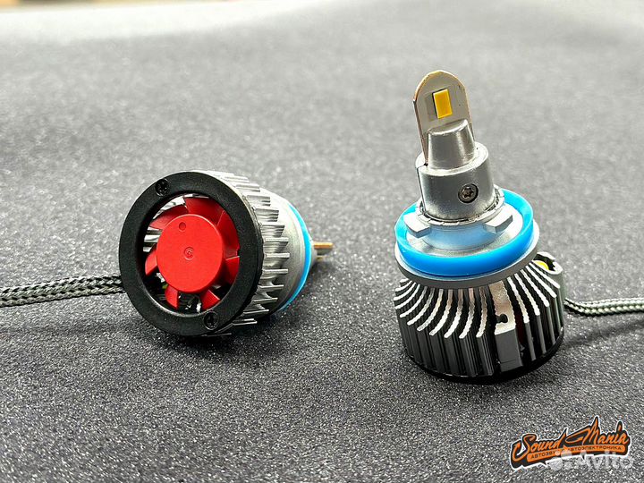 Светодиодные лампы желтого цвета H11