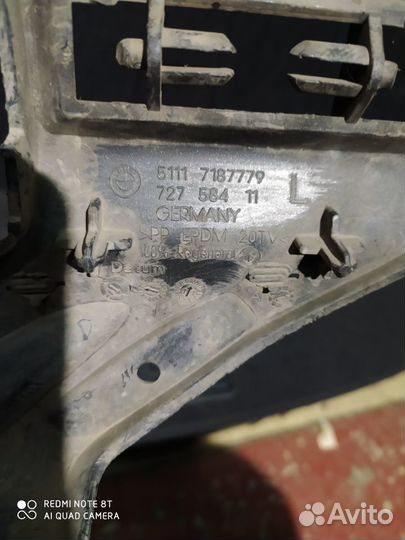 Кронштейн бампера передний левый BMW 7