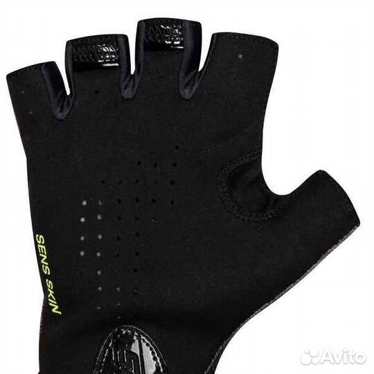 Велоперчатки STG Sens Skin, размер XS, черный с бордовым