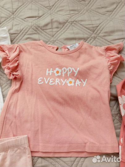 Пакет летней одежды для девочки baby go 74