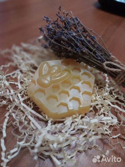 Мыло ручной работы / медовые соты
