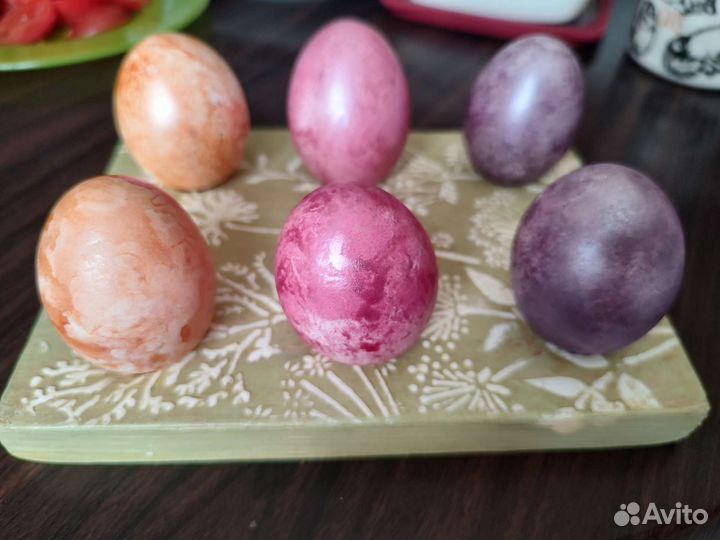 Подставка под яйца деревянная