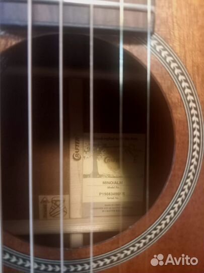 Гитара электроакустическая crafter mino ALM