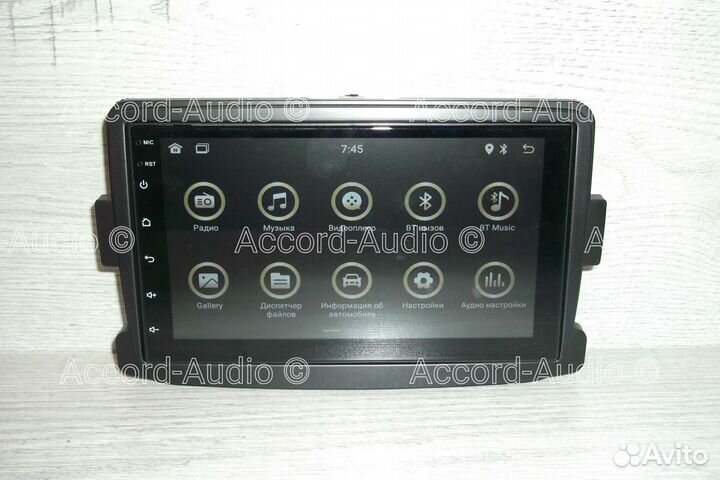 Магнитола Рено Логан 2 Андроид с навигацией