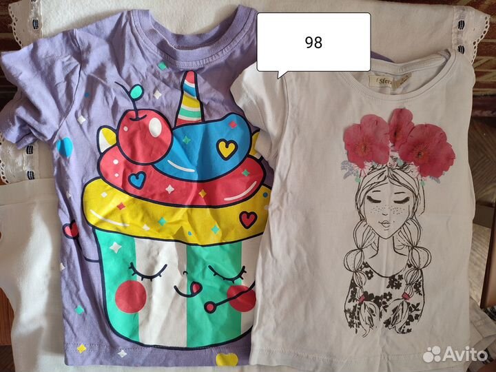 Пакет одежды для девочки 98 104см