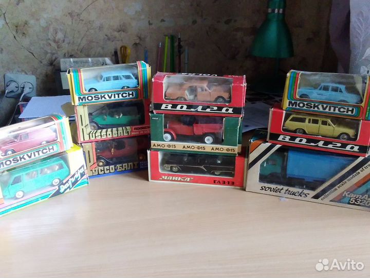 Коллекция машинок СССР