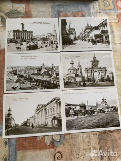 Открытки серия Москва историческая