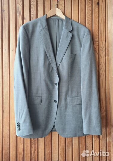 Boss новый пиджак мужской классический 50 L