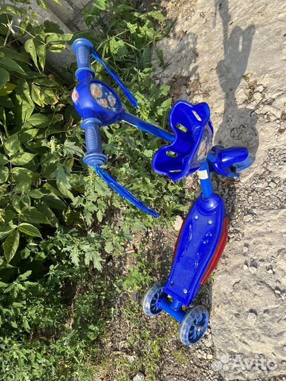 Самокат детский трехколесный