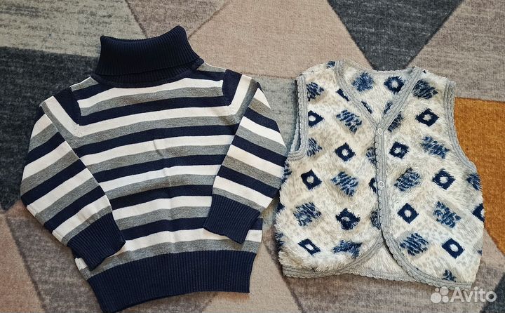 Пакет одежды для мальчика 80-86 см