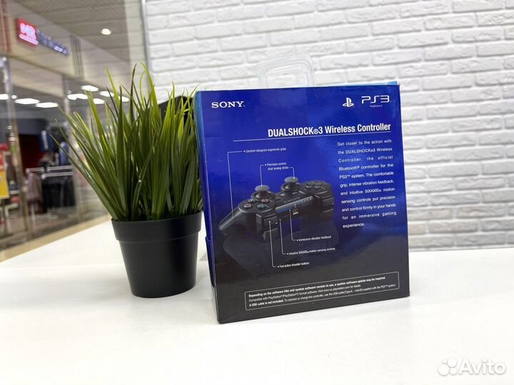 Геймпад для PS3 черный